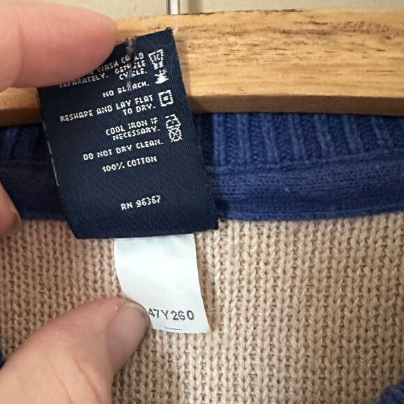 Vintage OshKosh b’ Gosh boys knit hockey crewneck sweater - Picture 5 of 8